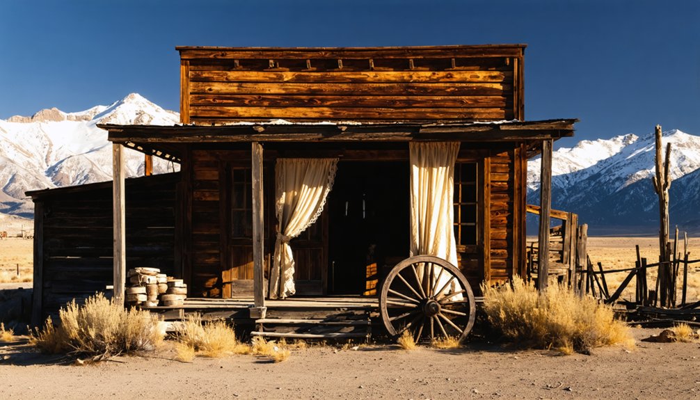 abandoned mining town ruins