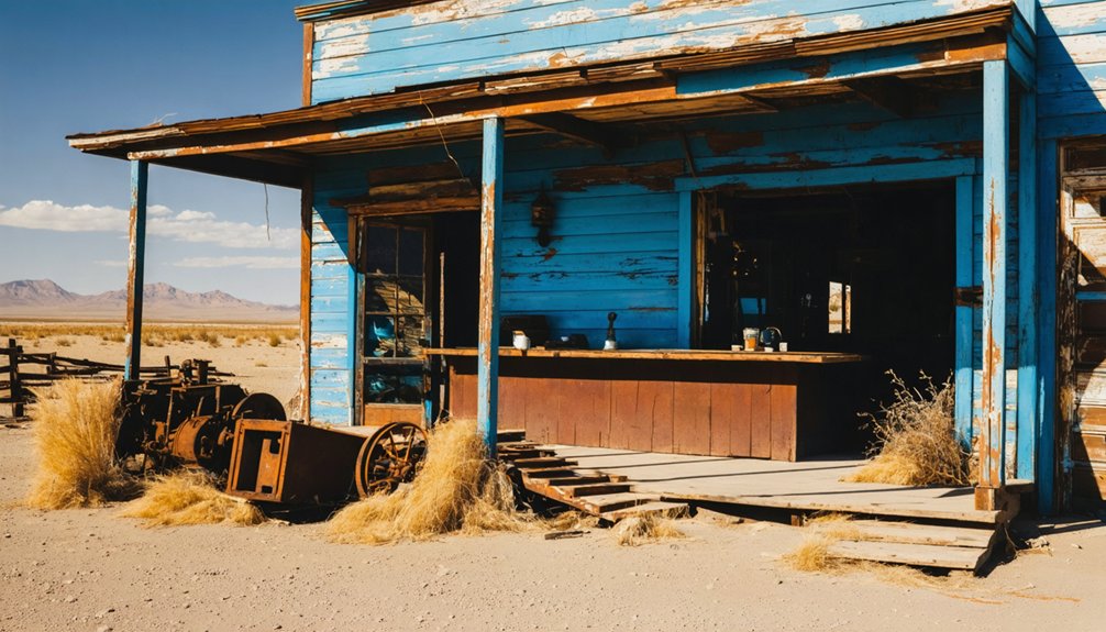 abandoned mining town site