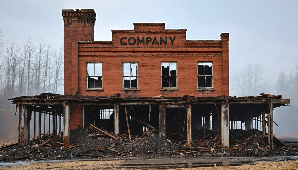 abandoned rust belt towns