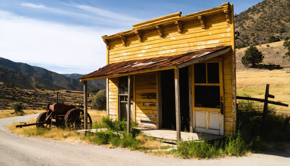 abandoned settlements and ghost towns