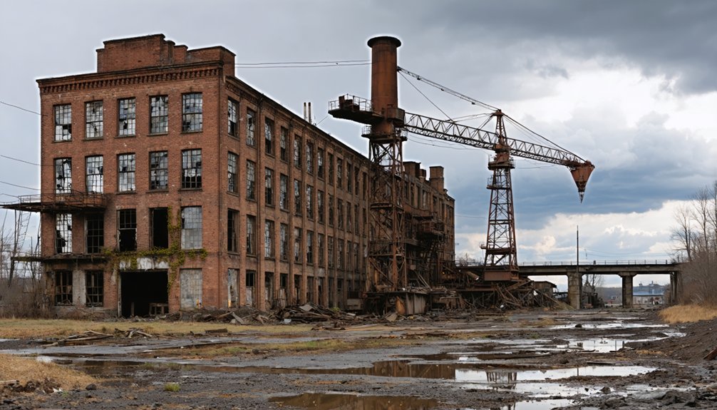 abandoned steel mill towns