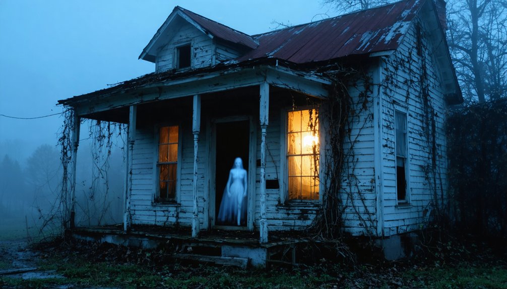 abandoned textile mill cottages