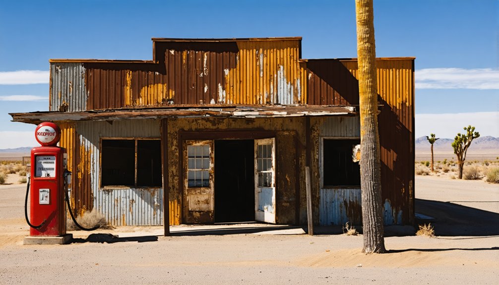 authentic 1880s mining architecture