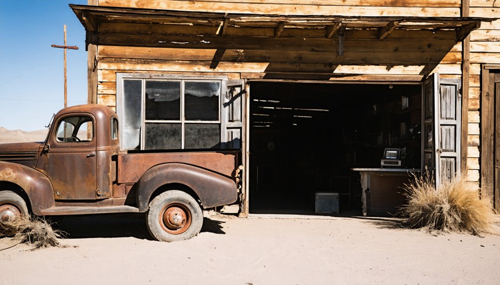 authentic ghost town exploration