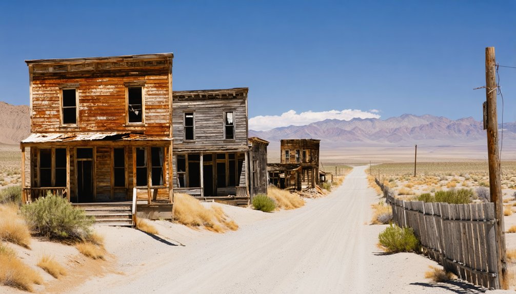 authentic remote ghost town