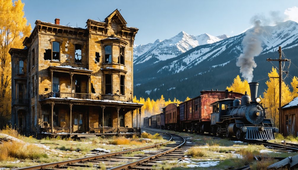 boom bust mining settlements abandoned