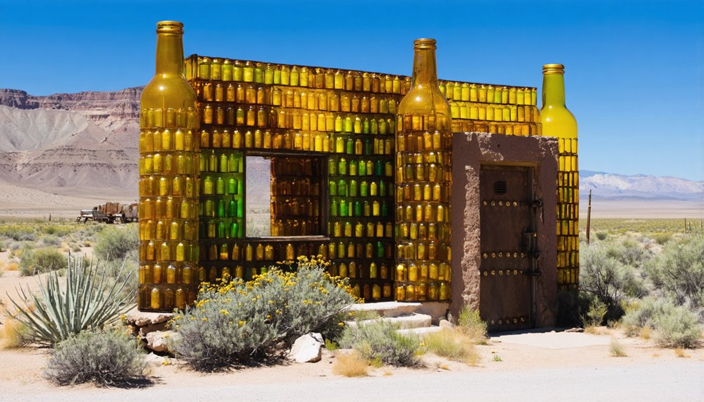 bottle houses and vaults