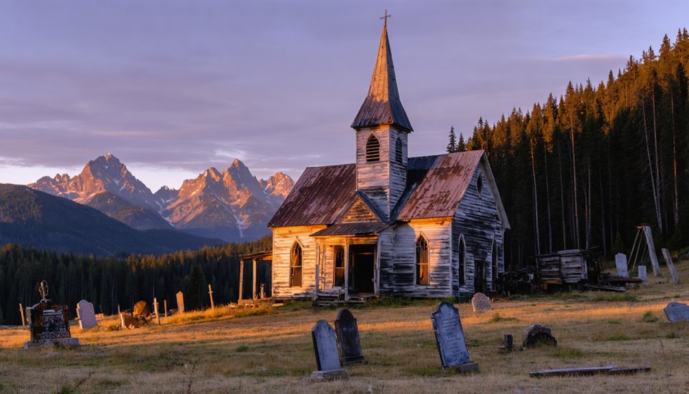 church centered mining town
