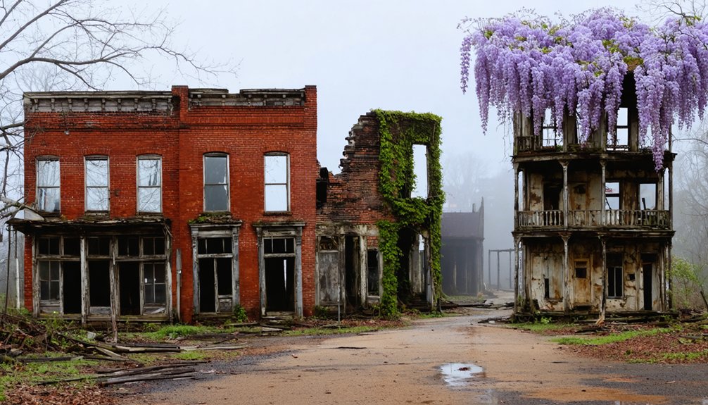 civil war ghost towns