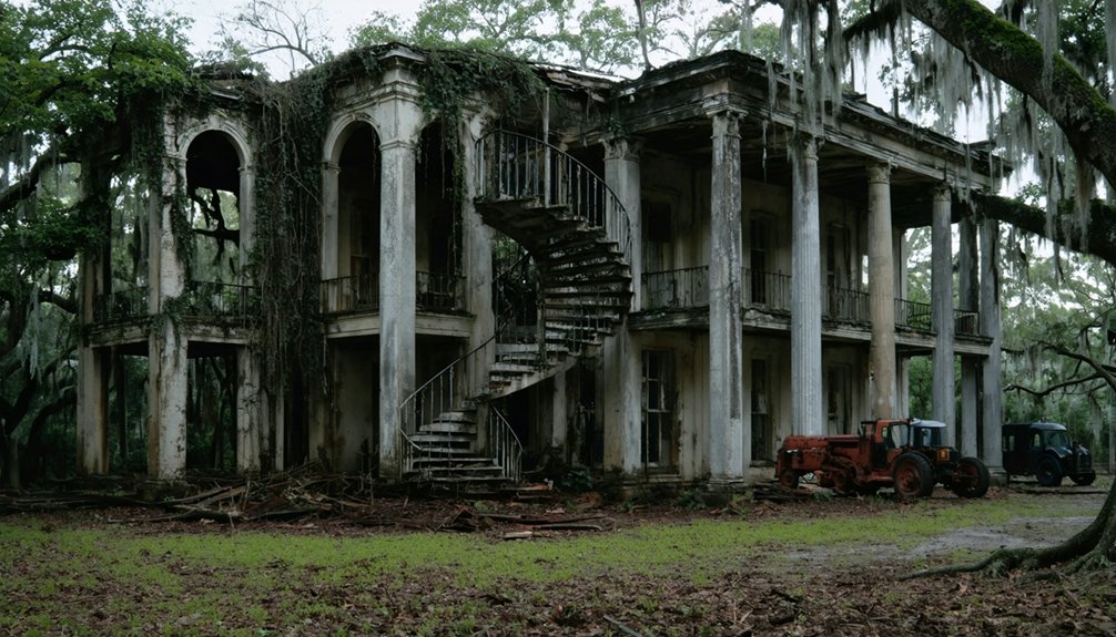 civil war ghost towns remnants