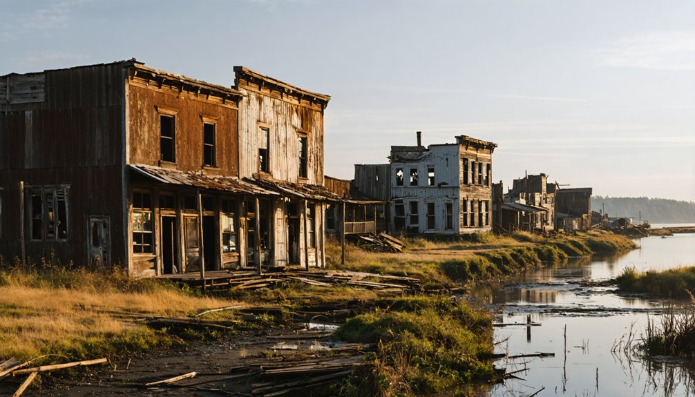 columbia river ghost towns