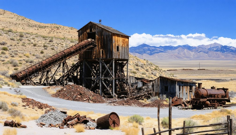 copper mining town remnants