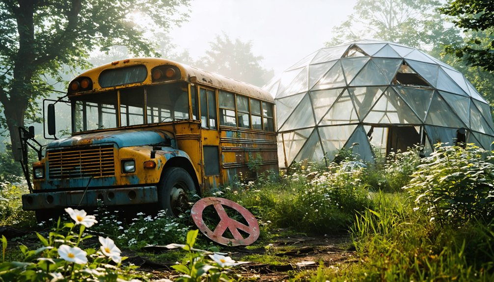 counterculture communes idealistic decline