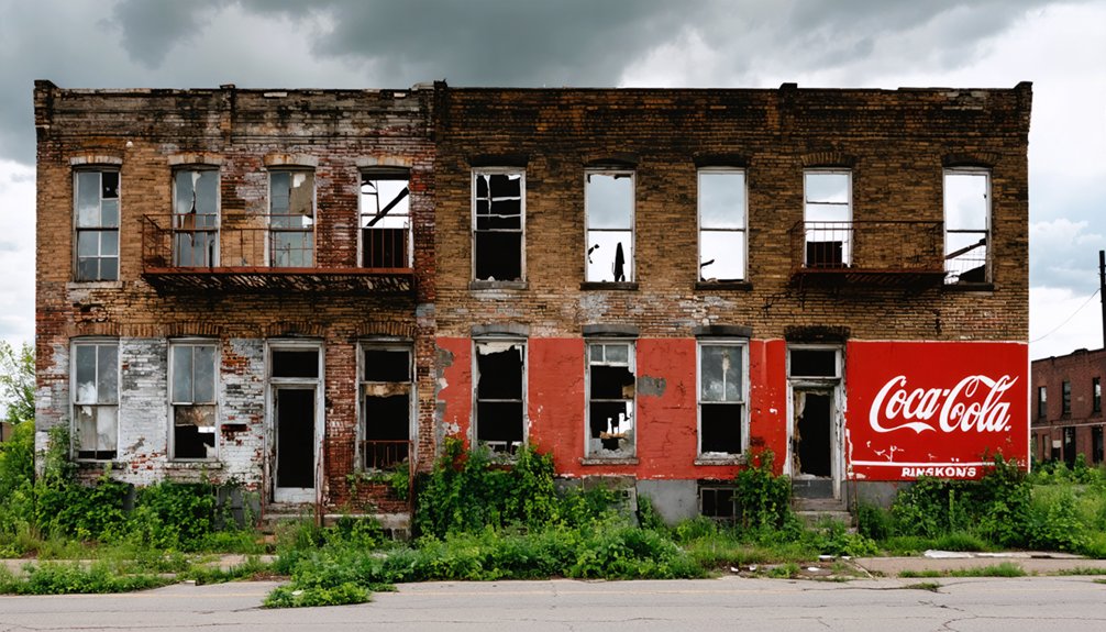 declining industrial towns america