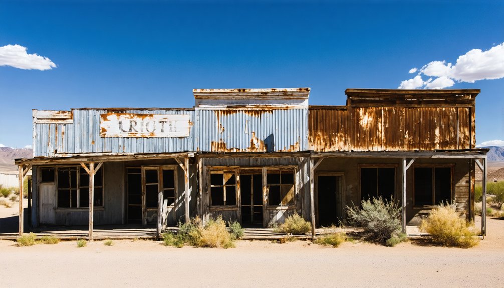 deserted arizona mining town