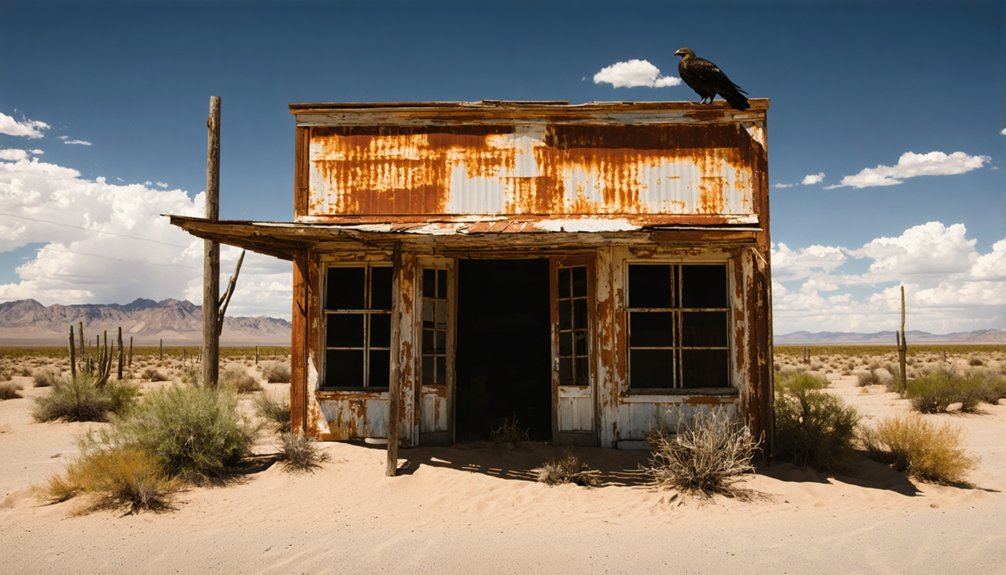 deserted arizona mining town