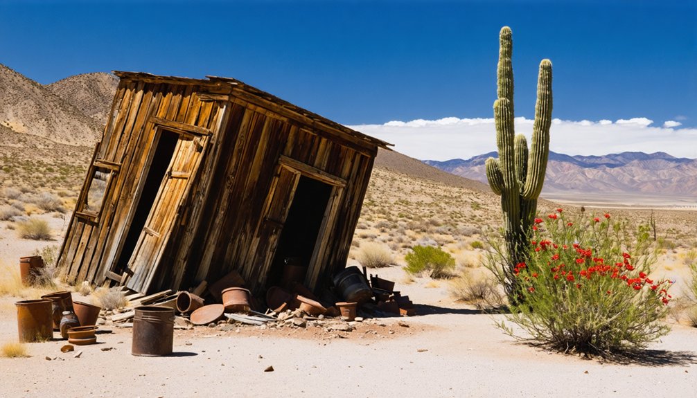 deserted california ghost town