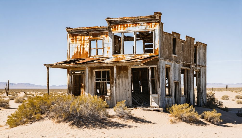 deserted california mining town