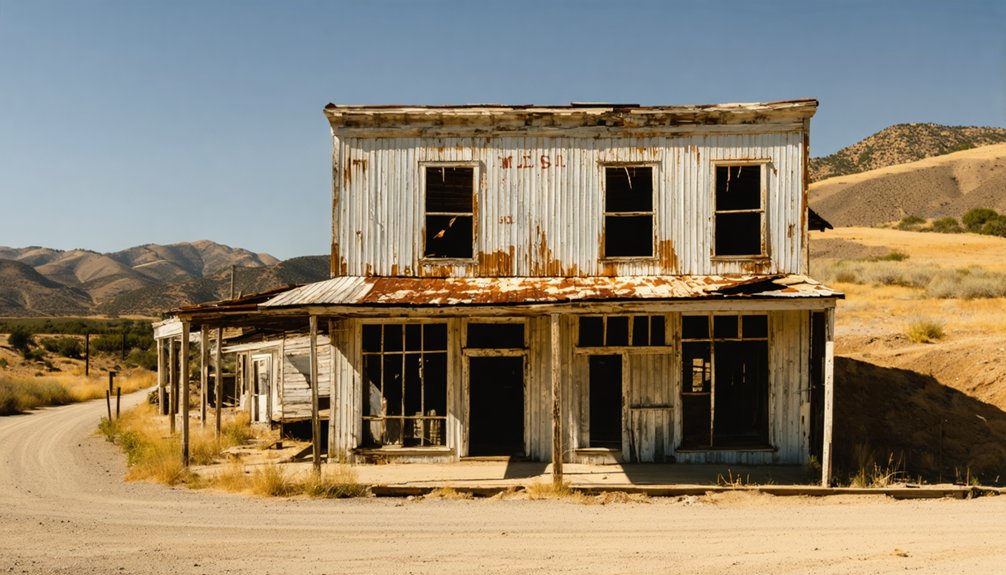 deserted california mining town