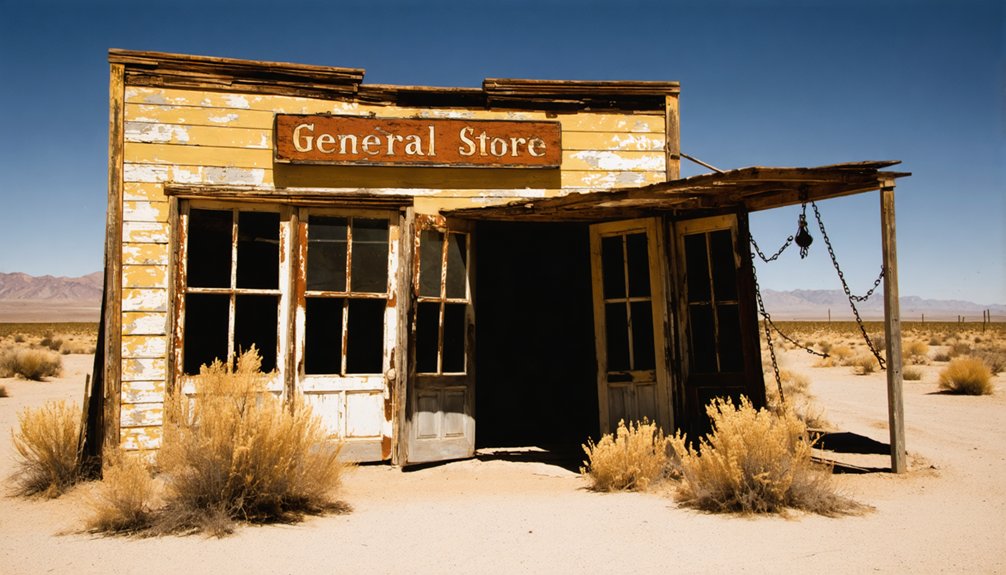 deserted california mining town