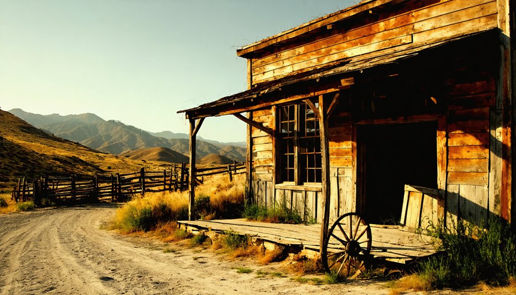 deserted california mining town
