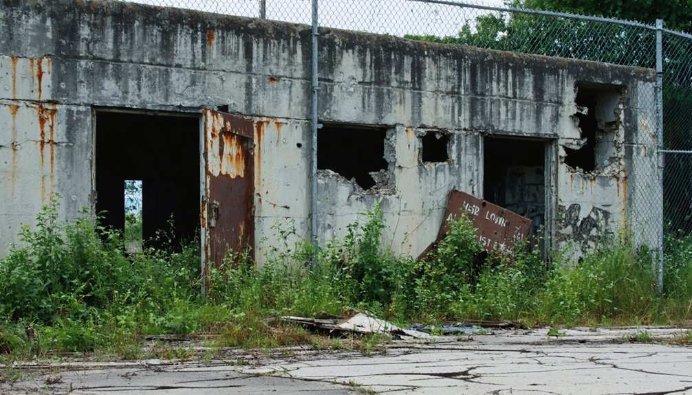 deserted us military installations