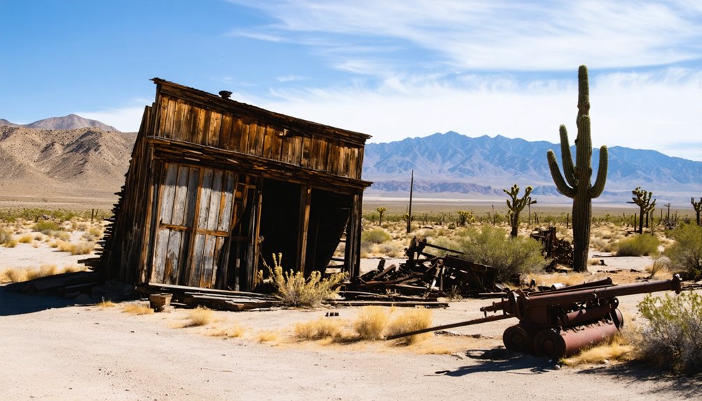 desolate california ghost town
