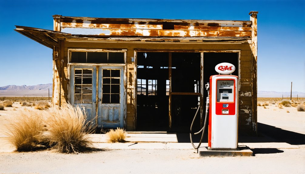 desolate california ghost town