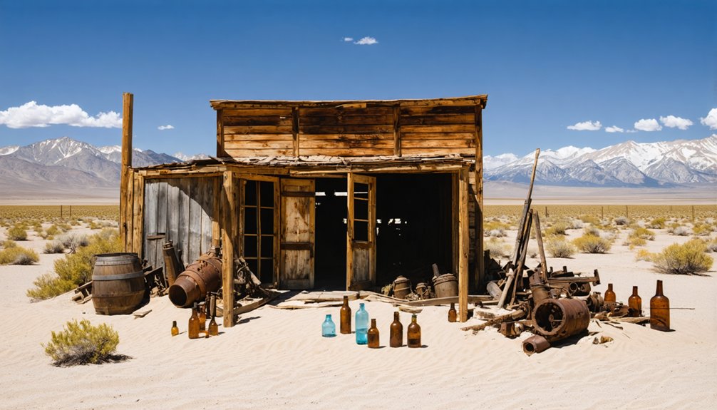 drought exposes submerged ghost town