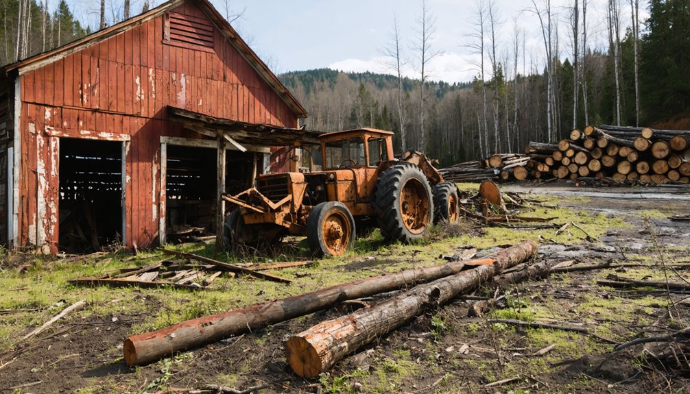 ecological transformation from logging