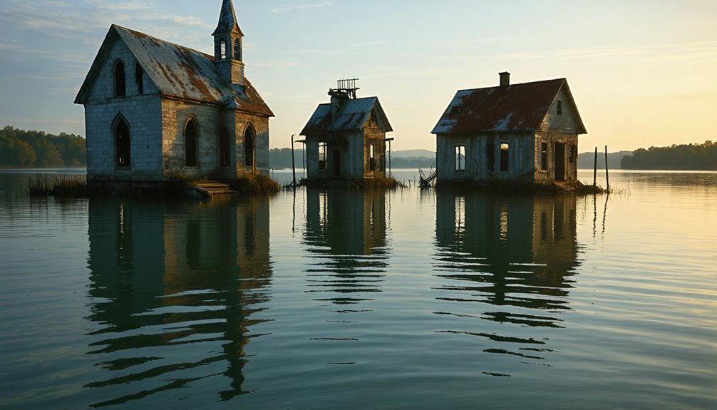 eerie flooded towns explored