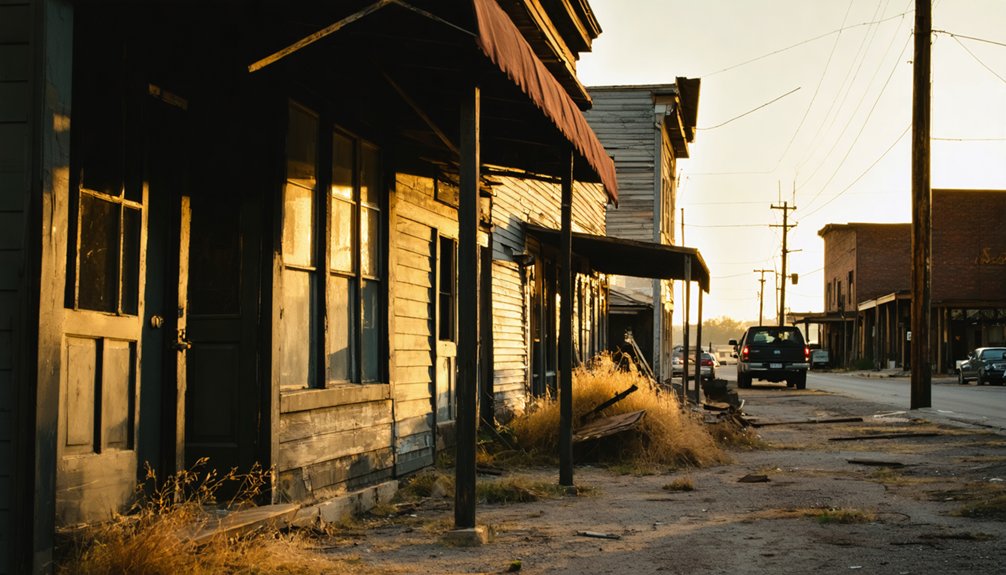eerie victorian ghost town photography