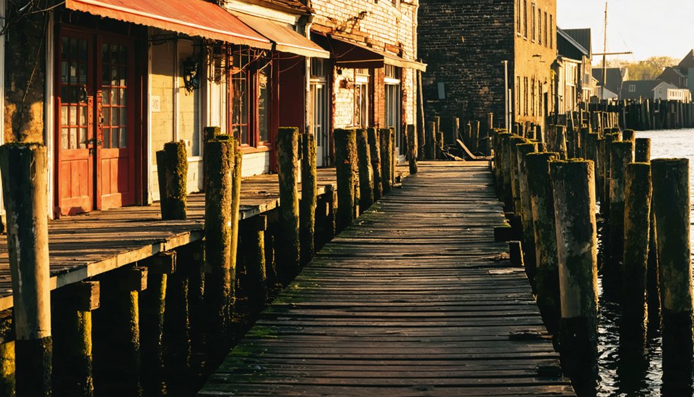 explore abandoned river towns