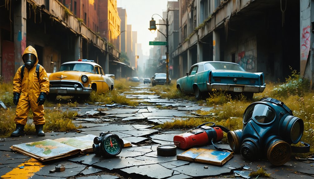 exploring abandoned urban landscapes