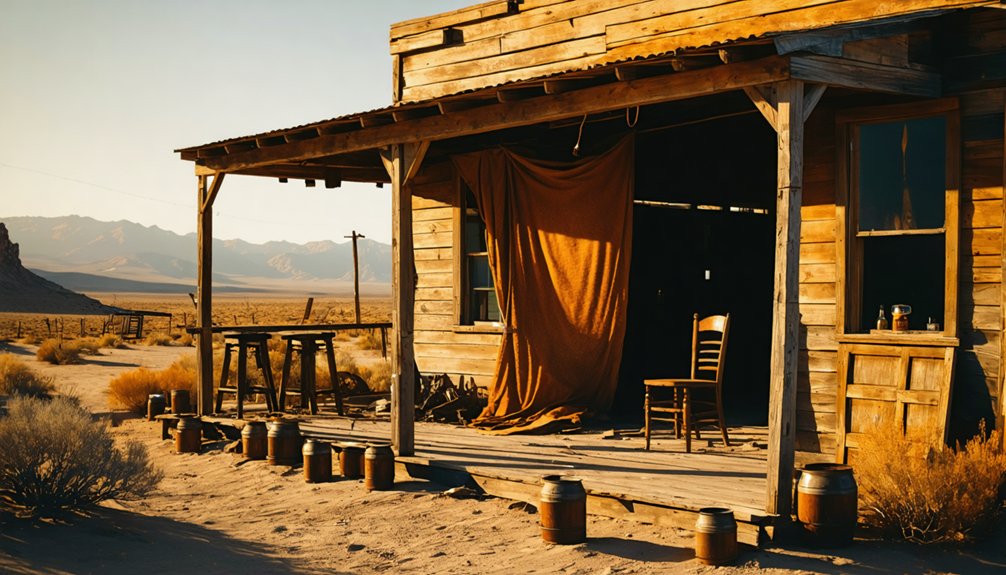 exploring abandoned western towns