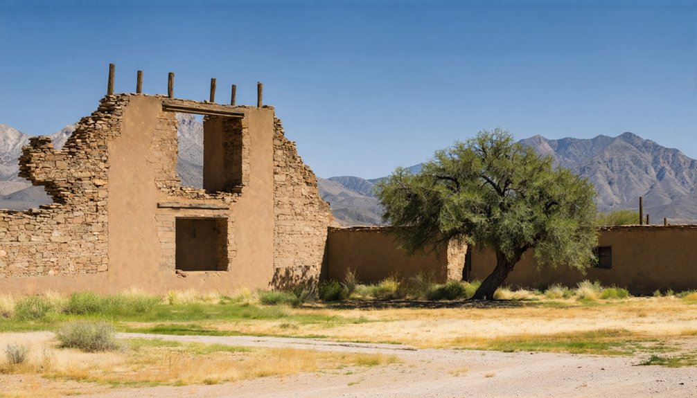 exploring camp crittenden ruins