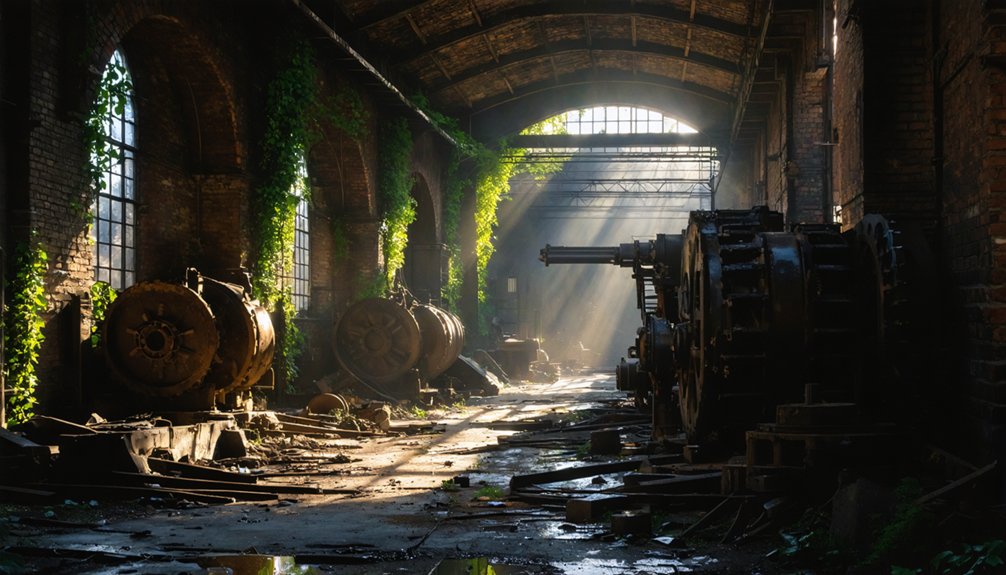 exploring forgotten industrial sites