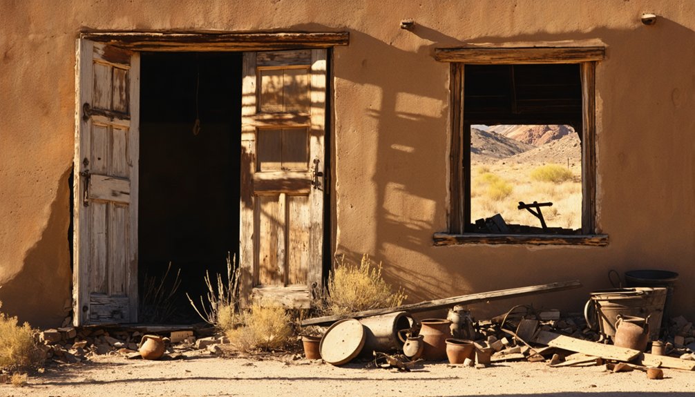 failed settlement in desert