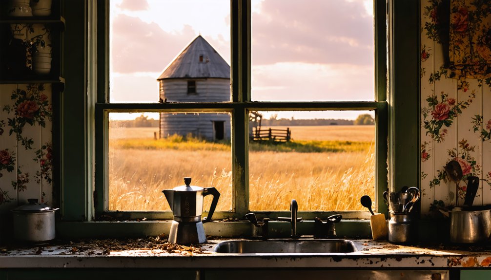 farms abandoned for grasslands