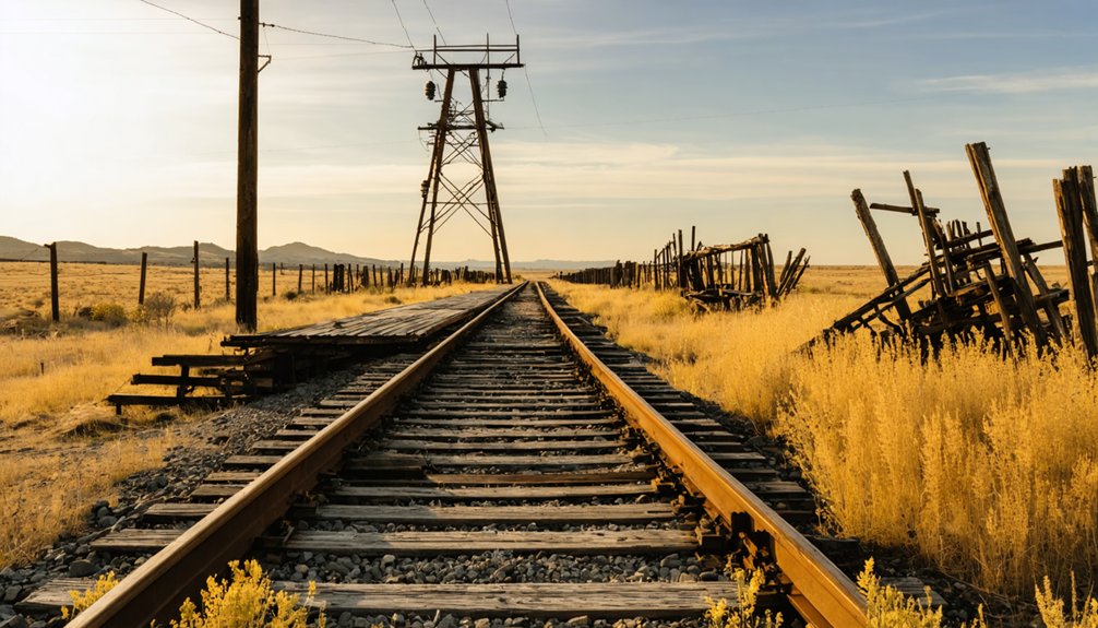 forgotten railroad relics remain