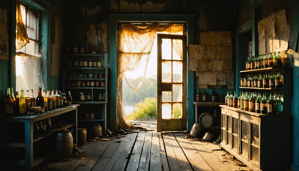 forgotten riverfront ghost towns