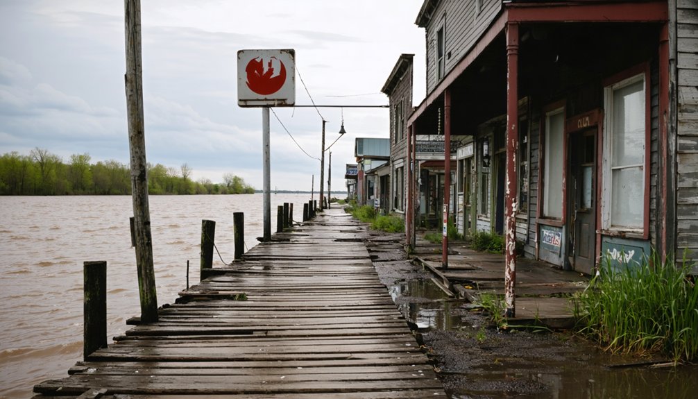 forgotten riverside ghost towns