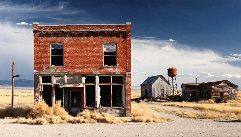 from thriving town to abandonment