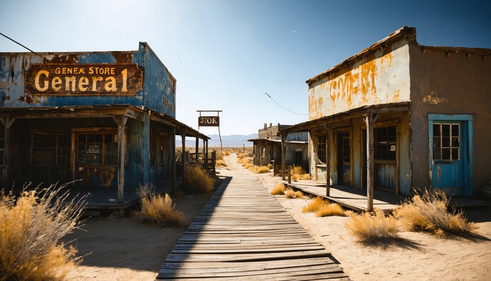 from thriving town to ghost town