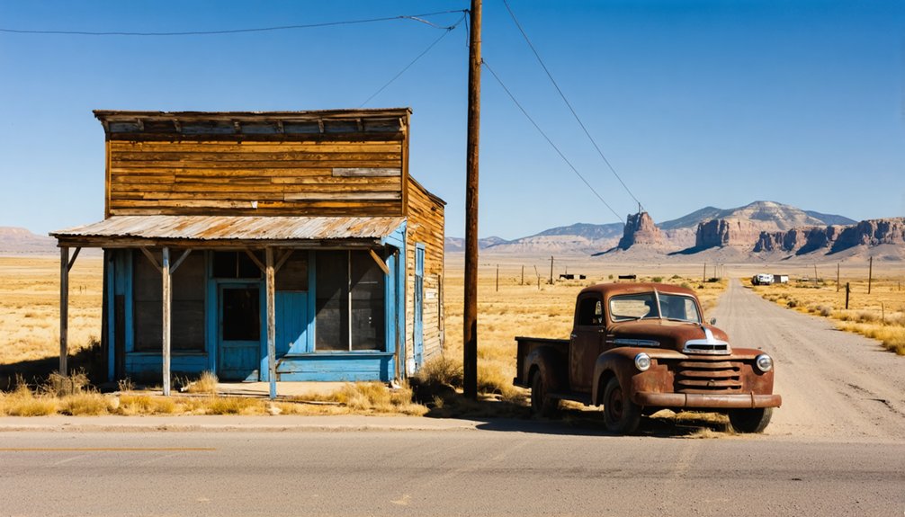 from vibrant to ghost town