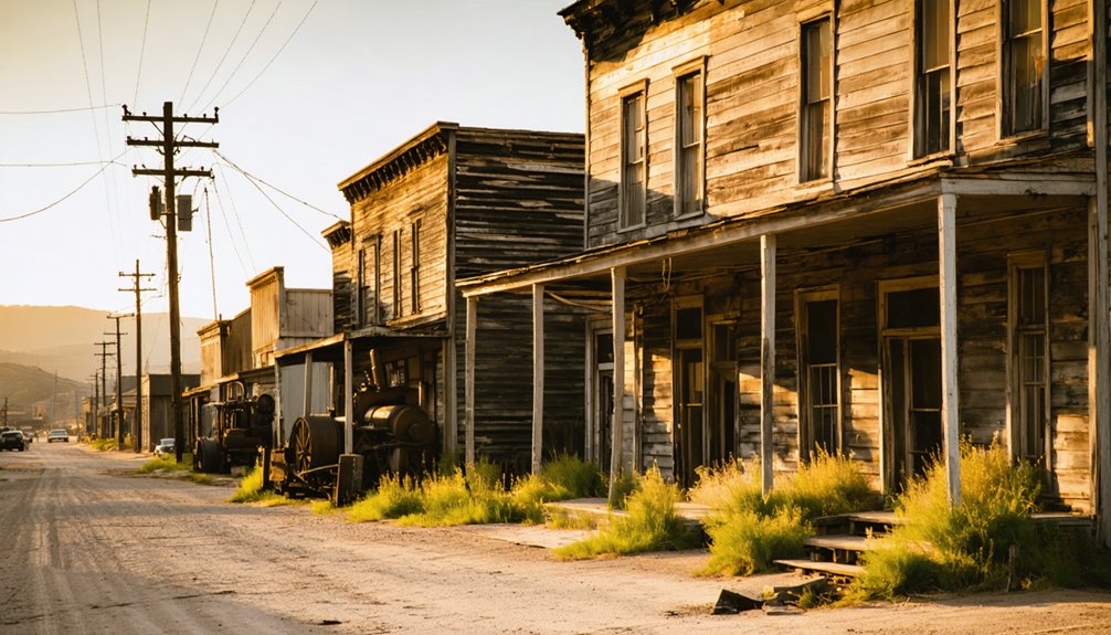 frontier town architectural remains