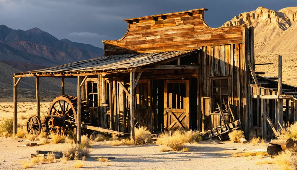 ghost town architectural elements