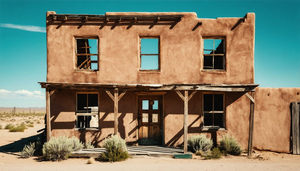 ghost town architectural photography