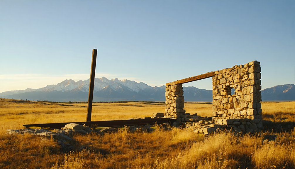ghost town historical remains