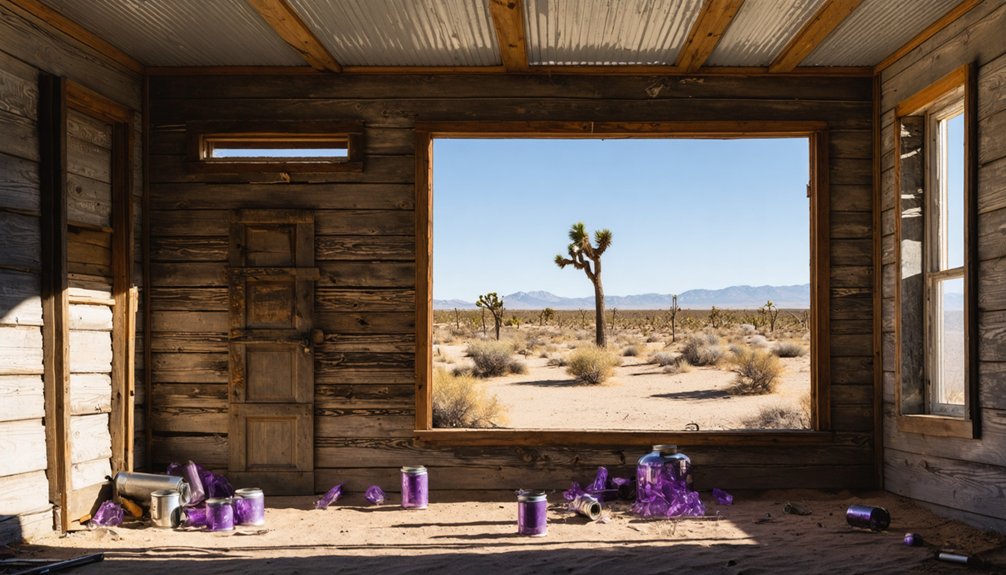 ghost town mining remnants